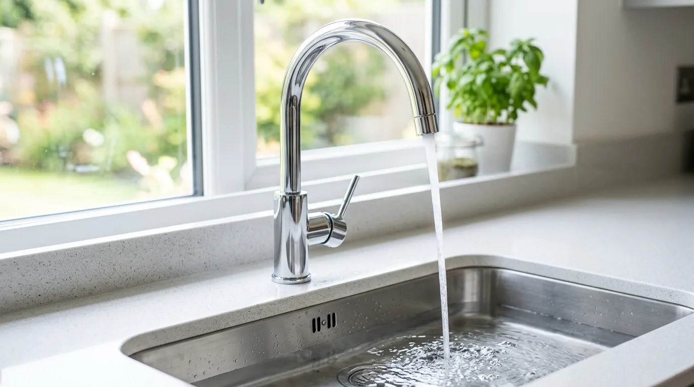Local Plumbing Master Pros same day plumber fixing a faucet in Mountain City, TN